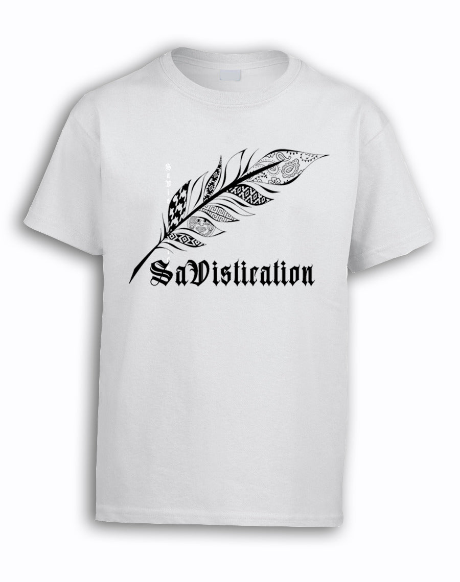 short sleeve white t