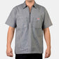 ben davis Short Sleeve Stripe, 1/2 Zip