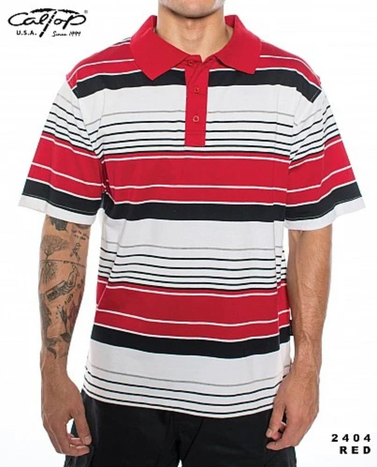 Caltop Polo 2404 — Red